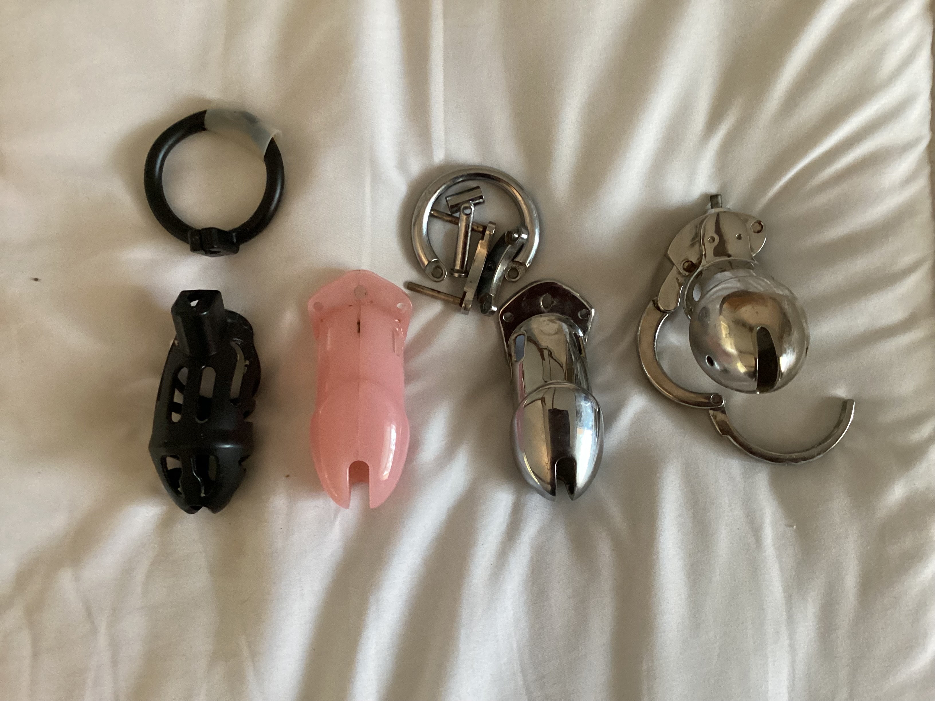 Caging and confinement at the Texas BDSM sissy internment dungeon — chastity, steel cages and total control