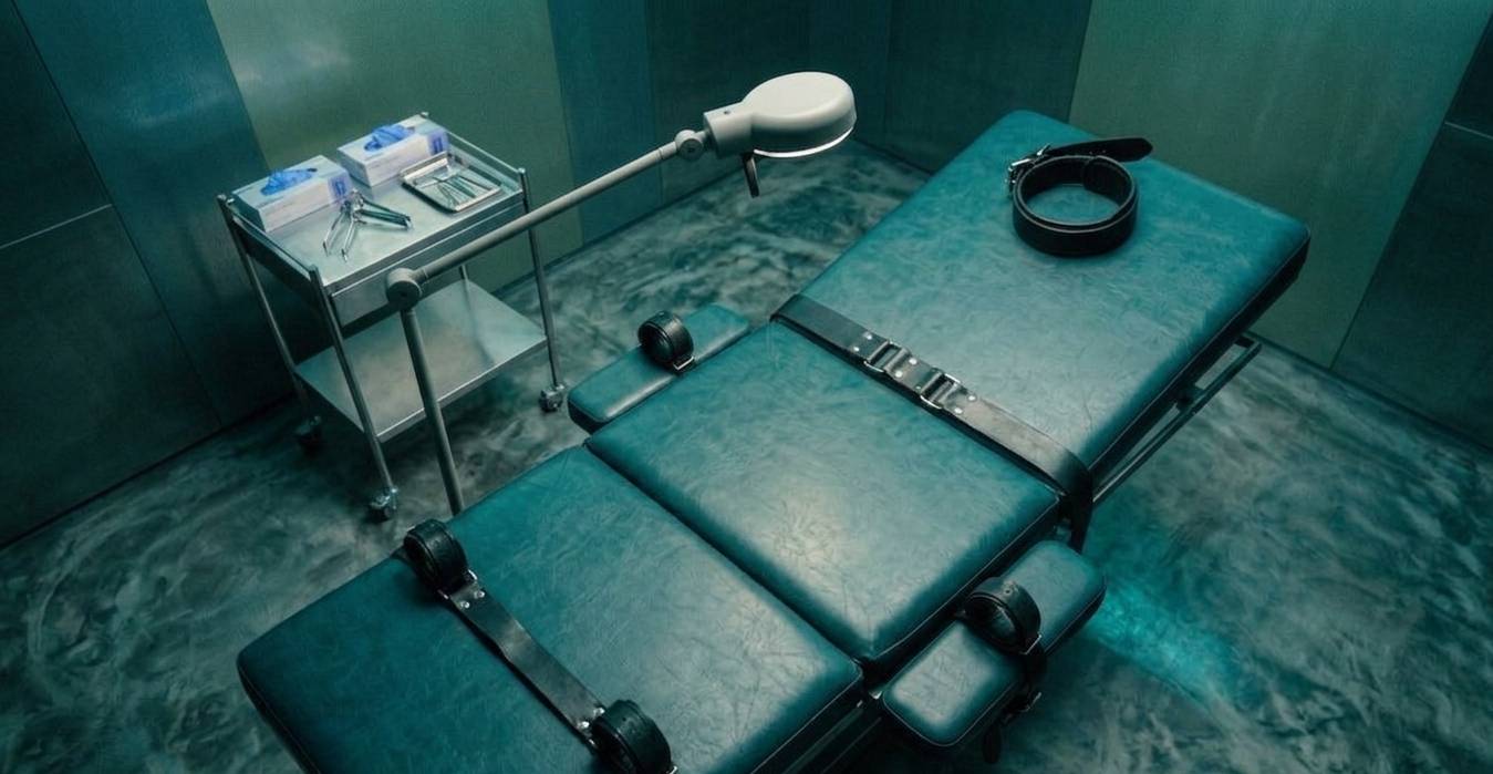 BDSM medical sissy procedure — clinical submission at the ranch